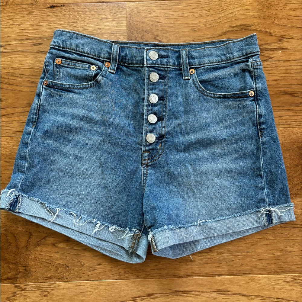 GAP Denim Shorts 4” (Size: 28)